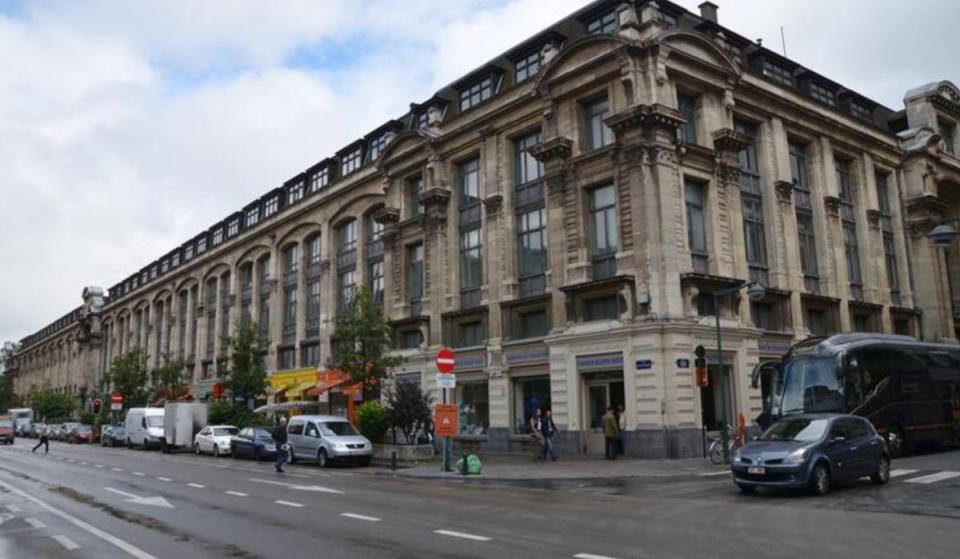 Two 450-square-meter air-raid shelters dating from 1940 and 1943 may lie beneath this iconic Brussels building
