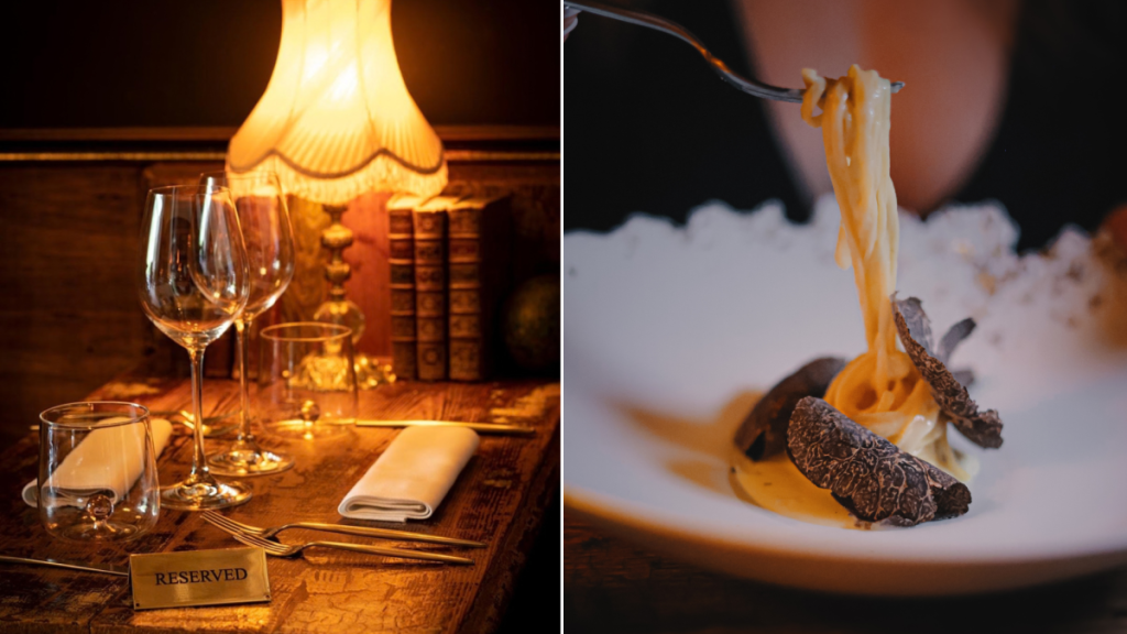 What if we stopped waiting for someone else to go out to a restaurant? This Brussels restaurant offers a glass of Champagne to diners dining alone