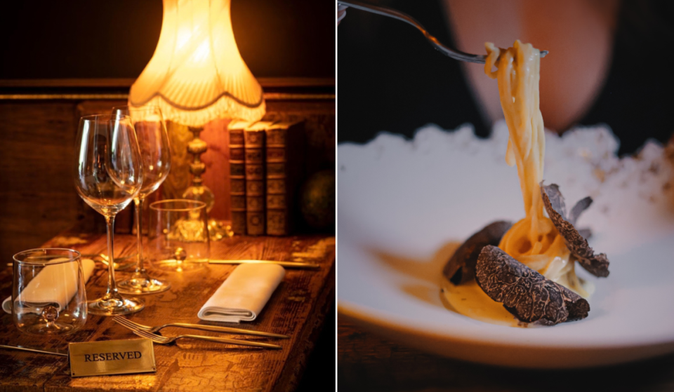 What if we stopped waiting for someone else to go out to a restaurant? This Brussels restaurant offers a glass of Champagne to diners dining alone