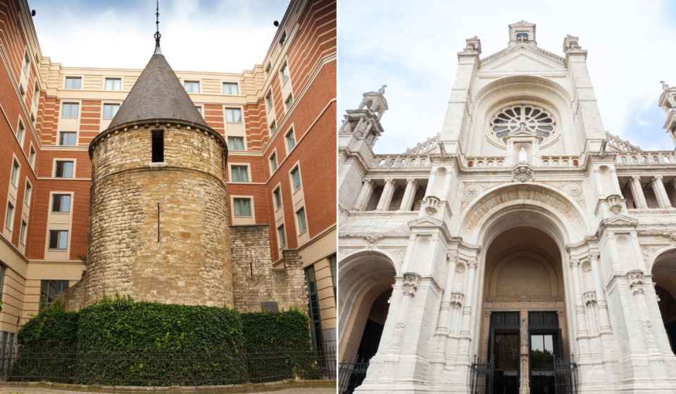 Hidden in the heart of Brussels, this impressive 13th-century military fortress was saved from demolition—a historic monument that reveals its parapet walk and a secret staircase
