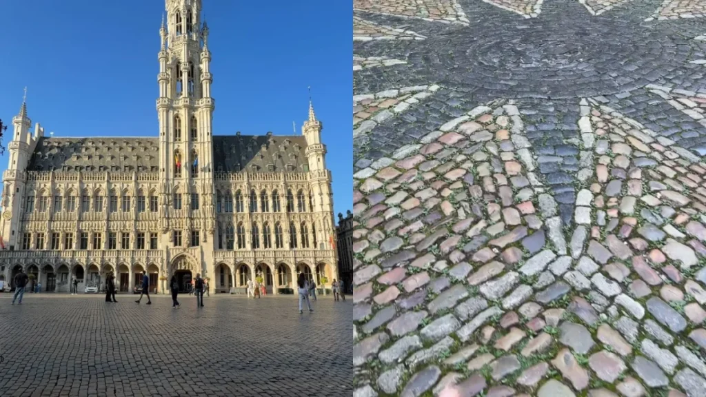 Une légende locale bien mystérieuse ! Connaissez-vous la vraie histoire de l&rsquo;intrigante étoile gravée au sol du majestueux Hôtel de Ville de Bruxelles ?