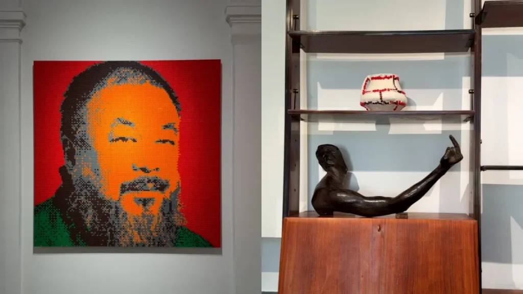 In Brussels, this completely free exhibition brings together Ai Weiwei’s most provocative works: a middle finger, porcelain vases, and tanks