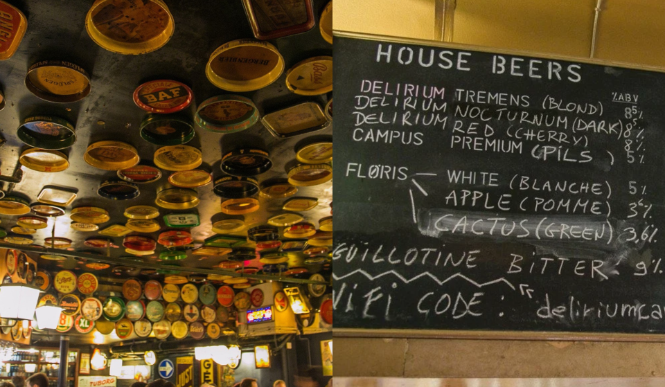 En 2004, un bar bruxellois a battu le record du monde Guinness en proposant exactement 2 004 bières différentes ; aujourd&rsquo;hui, le Délirium Café s&rsquo;est étendu à plus de 3 000 variétés, devenant un lieu de pèlerinage mondial