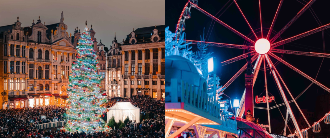 238 chalets, une patinoire géante et une grande roue lumineuse : ce marché de Noël féérique en plein cœur de Bruxelles fait son grand retour au format XXL !