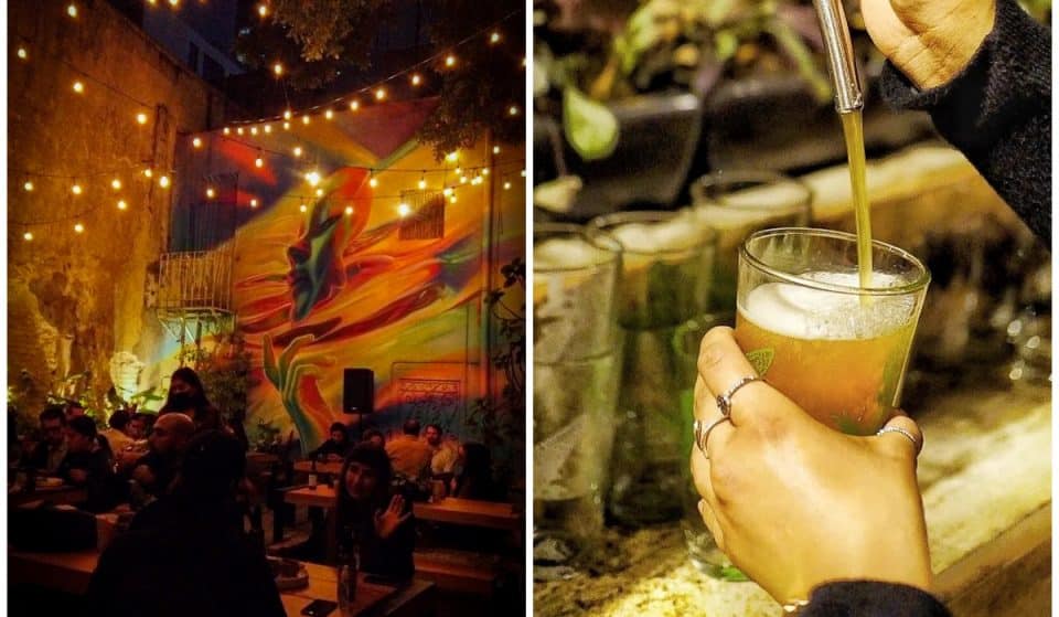 Patio Escondido, el tap room para tomar chela sustentable