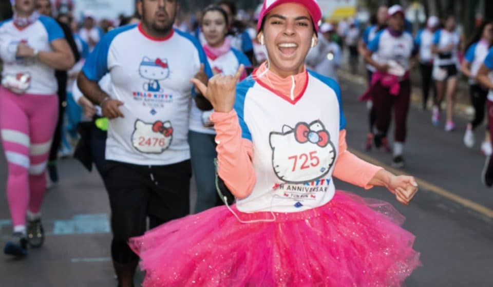 Corre hasta 10 kilómetros en la carrera Hello Kitty 2022