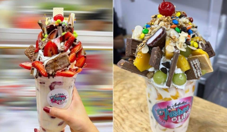 Postres de Litro: ¡llevan hasta 20 chocolates encima!