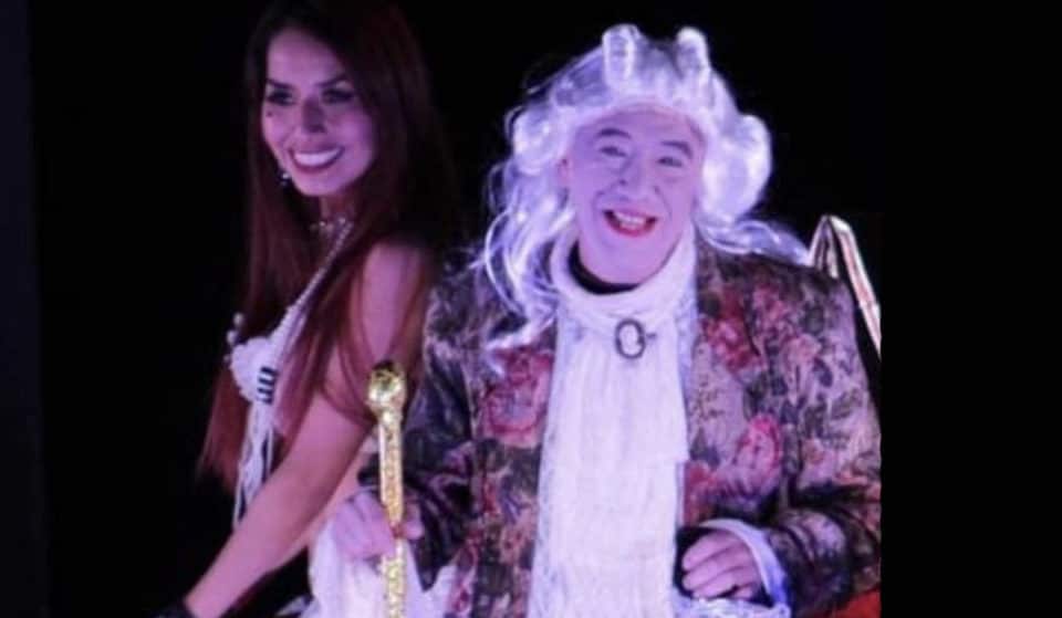 ¡Celda de castigo en el evento temático del Marqués de Sade!