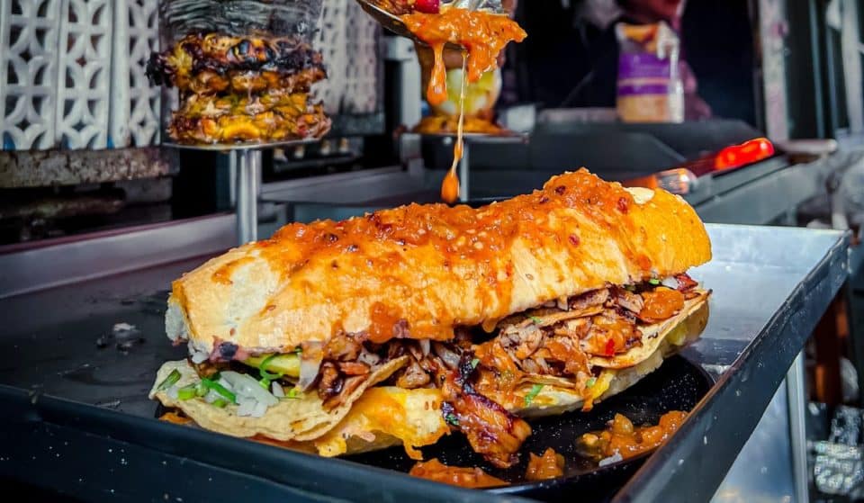 ¿Torta de tacos? ¡Conócela en El Trompo Imperial!