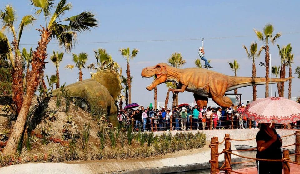 Hay nuevos dinosaurios animatrónicos en el parque Chimalpark