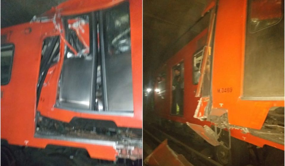 RTP da servicio provisional tras choque en Línea 3 del Metro