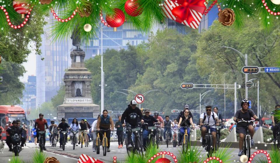Ciclotón Navideño: ¡te contamos sobre la última rodada del año!