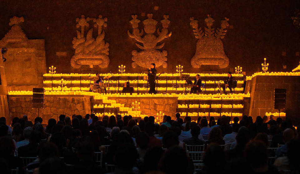 A castle or a chapel that arrived in Mexico in pieces: the impressive venues in Mexico City that are filled with candles and live music this season