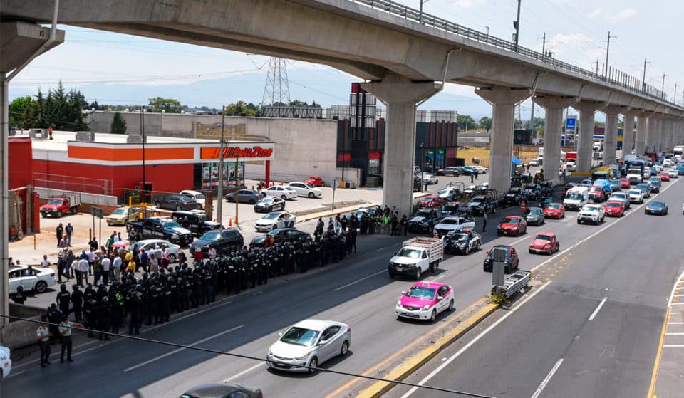 Estos son los bloqueos en carreteras para salir de la CDMX