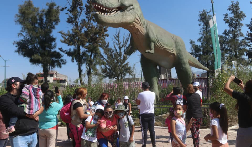 ¡Podrás acampar entre dinosaurios en Utopía Meyehualco!