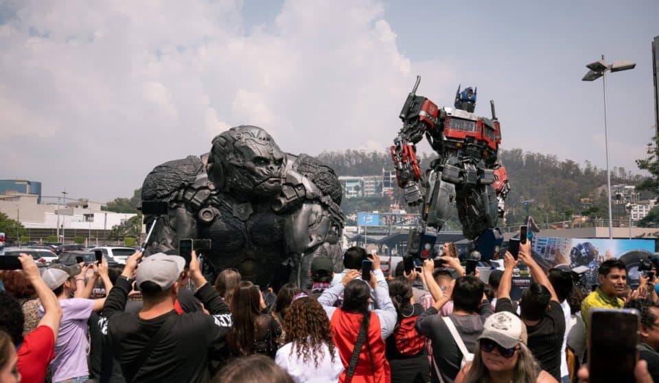 ¿Dónde están las estatuas de Transformers en CDMX?