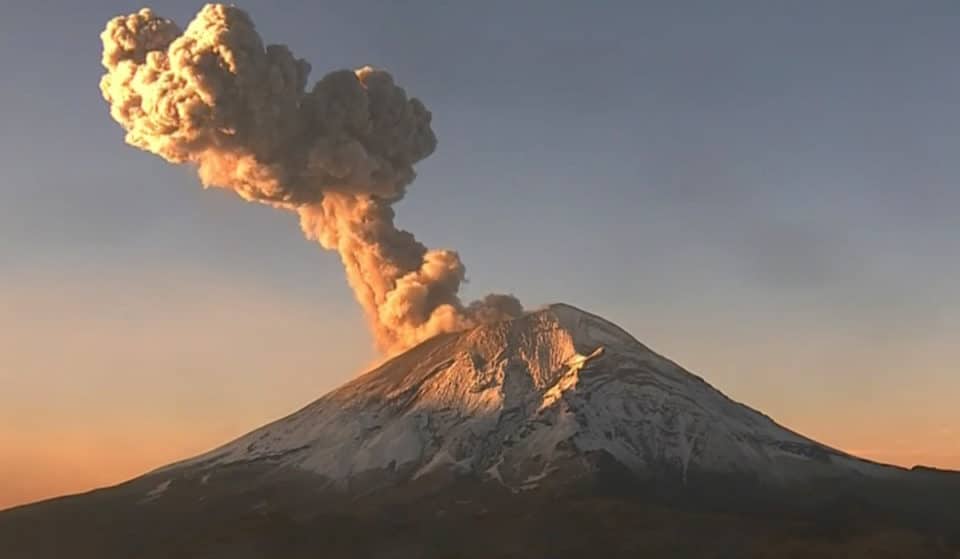 Permanece en amarillo fase 3 el Popocatépetl ¿Qué hacer?