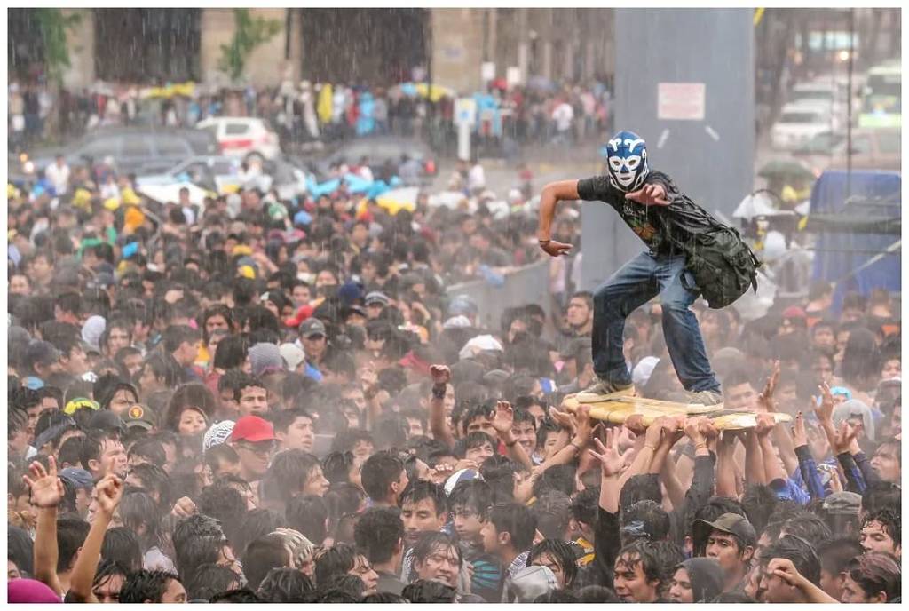 'Zócalo surf' de Ernesto Muñiz