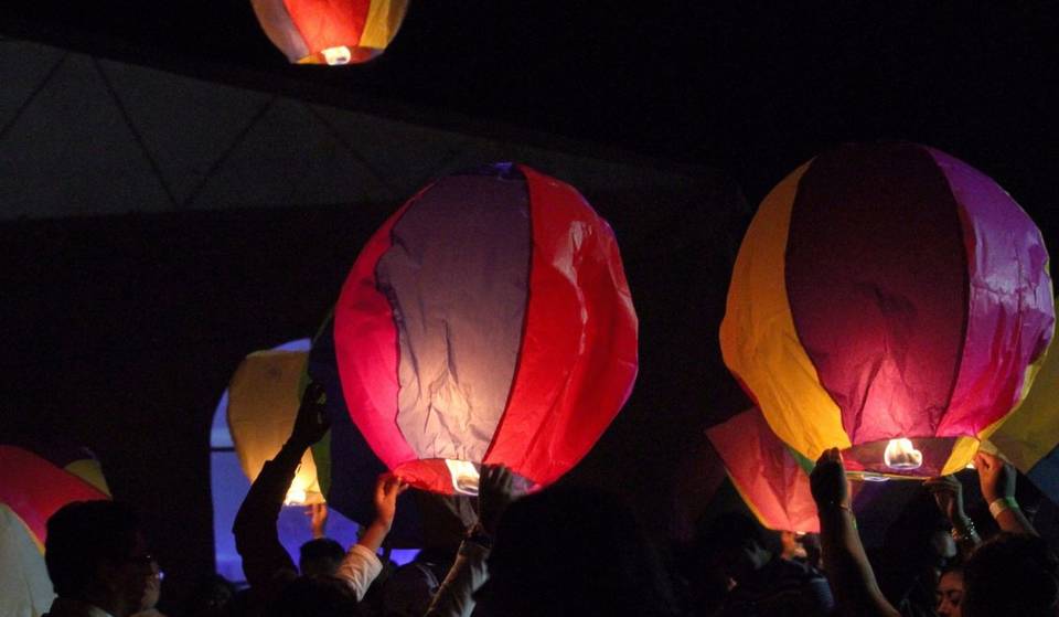 El cielo se ilumina con Globos y Faroles 2023 de Milpa Alta