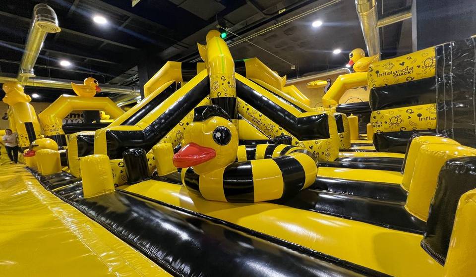¡Ya abrió Inflalandia Quack, el parque inflable de CDMX!