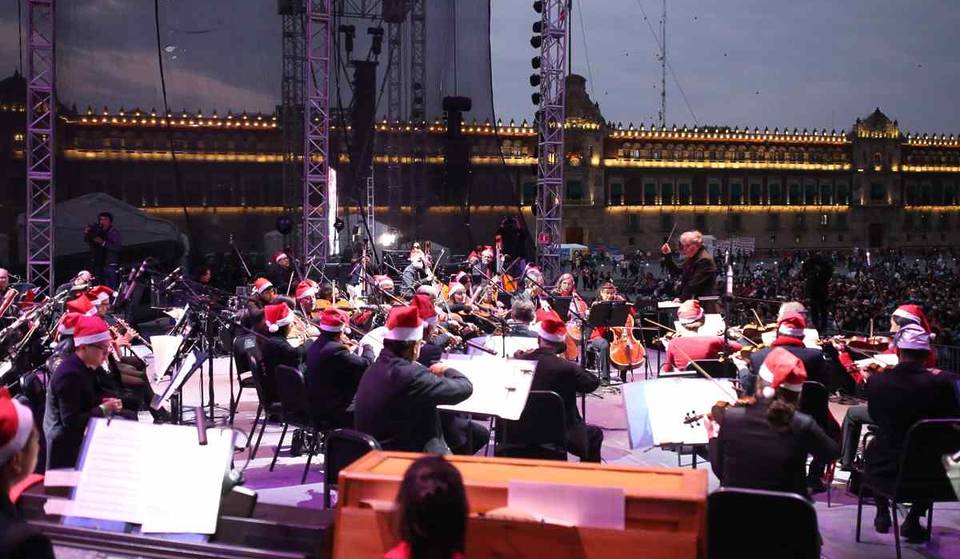 ¡Tendremos concierto navideño en el Zócalo gratis!