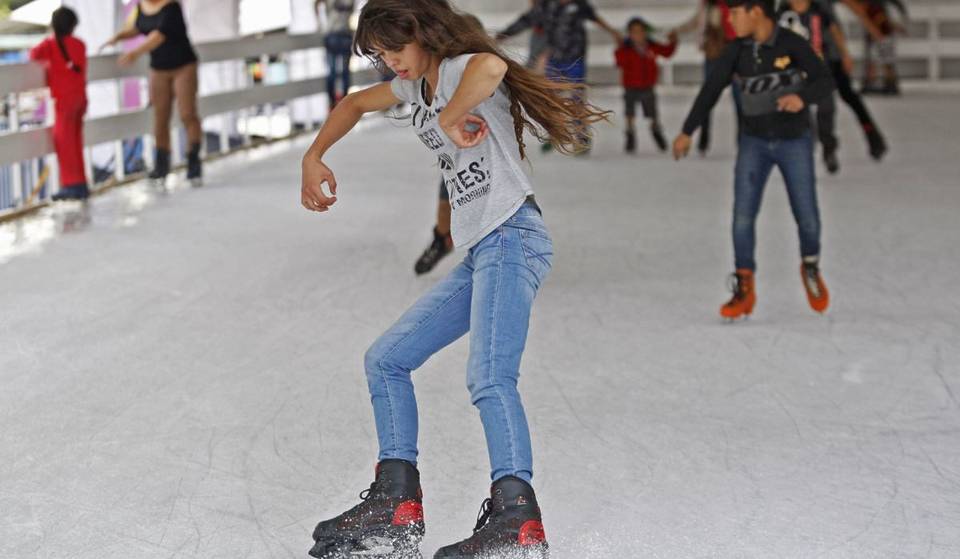 Habrá pista de hielo y rampa de nieve en Álvaro Obregón