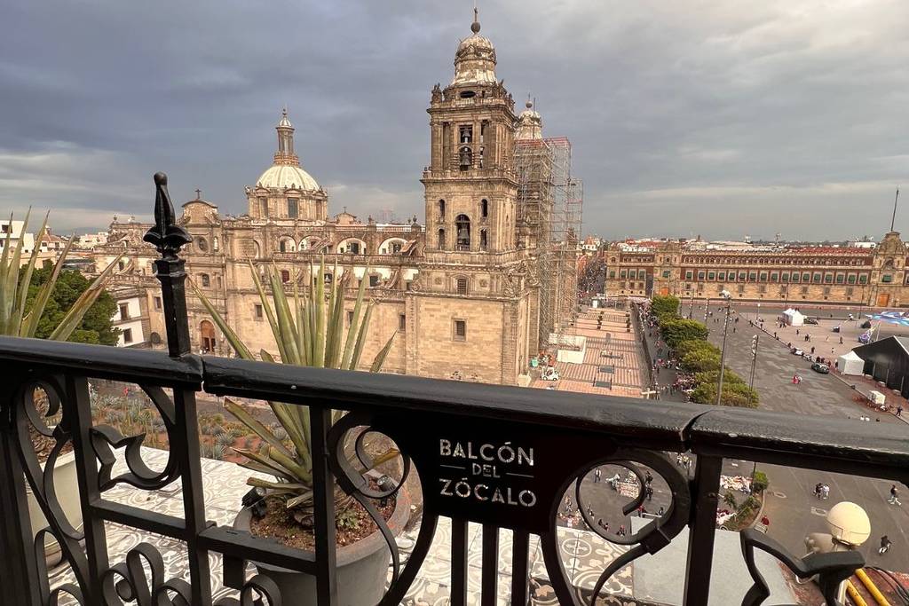 restaurant with terrace downtown Mexico City