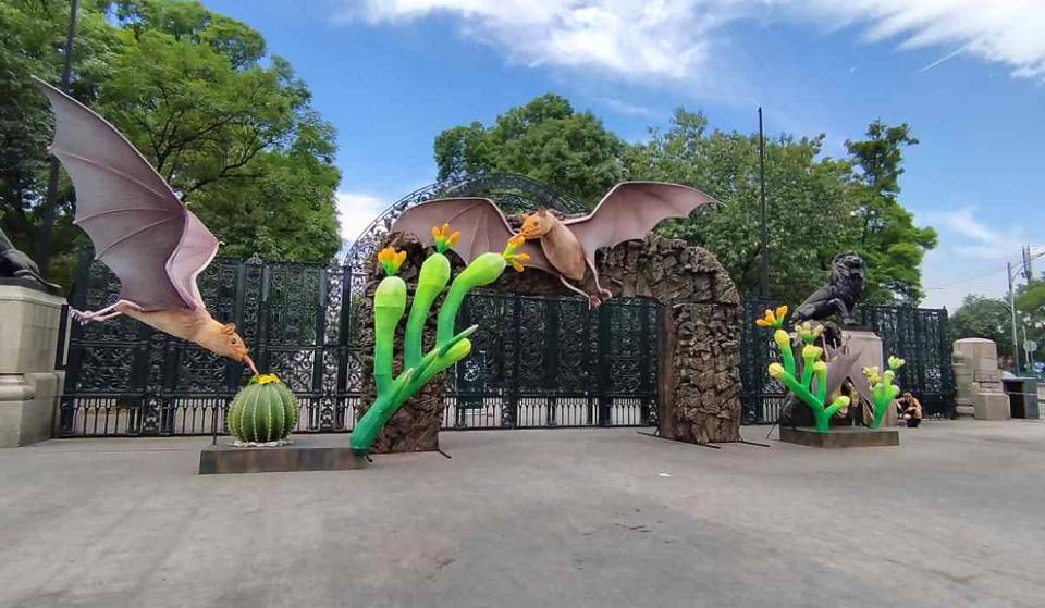 Animales gigantes en Chapultepec se quedarán hasta julio