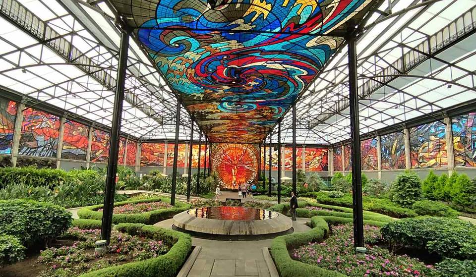 Escápate a conocer el Cosmovitral Jardín Botánico de Toluca