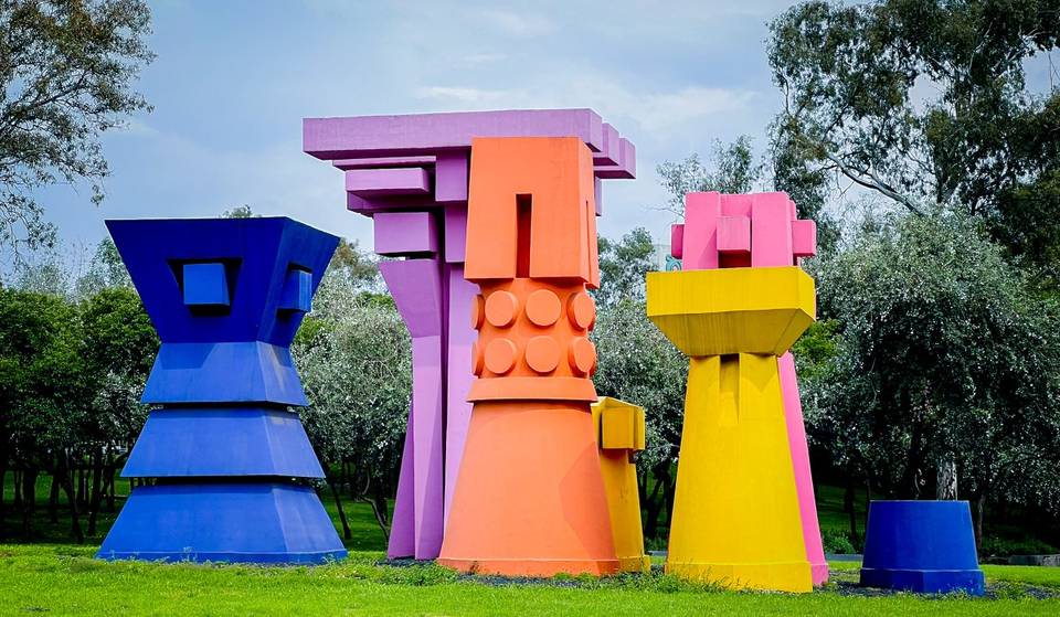 These sculptures in CDMX were created for the Olympic Games of 68