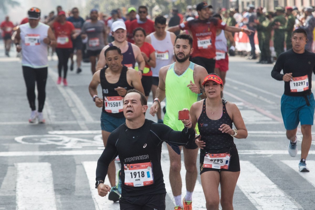 Cierres por el Maratón en CDMX