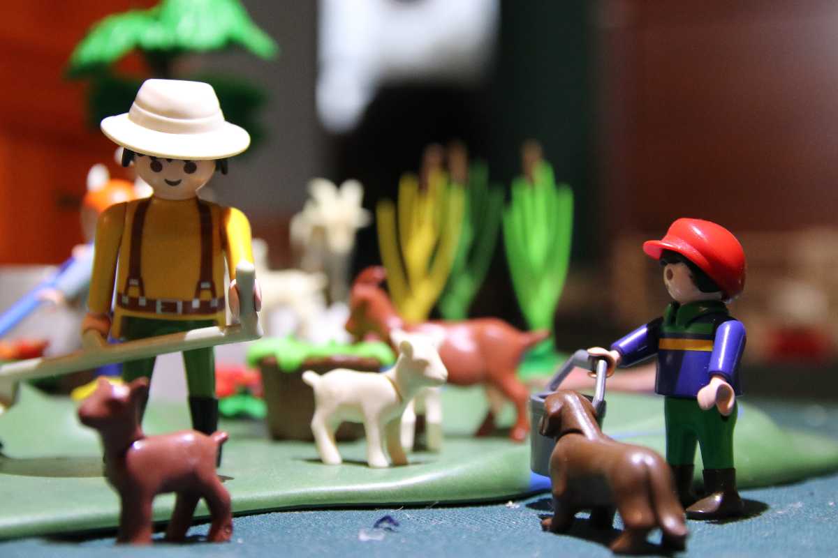 Exposición con Playmobil en el Museo de Historia Natural