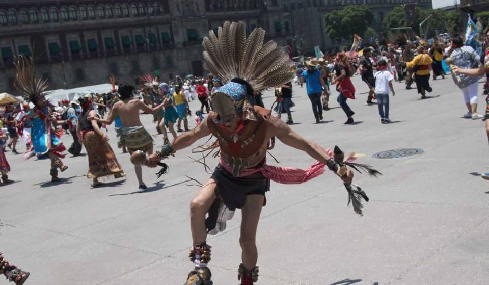 ¡Anuncian danza monumental prehispánica en el Zócalo de la CDMX! Participarán cerca de 2 mil danzantes