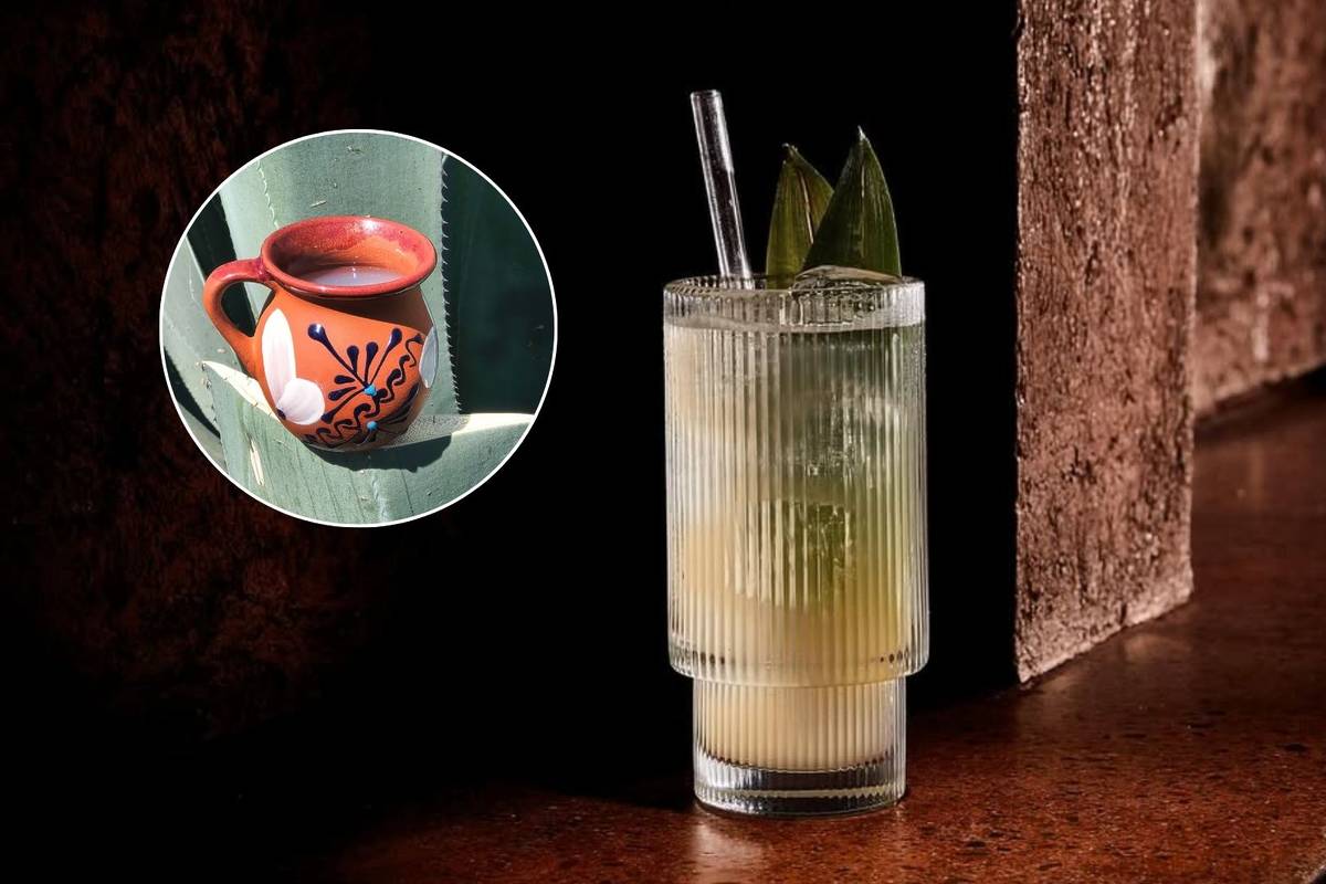 piña colada con pulque tlecan cdmx bar