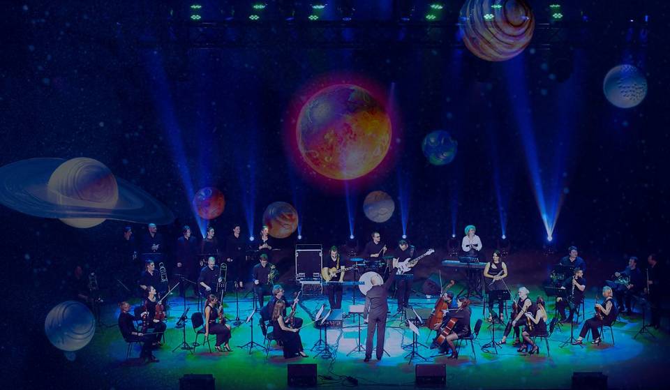 Los Planetas de Gustav Holst en vivo: un concierto inmersivo con proyecciones originales del espacio