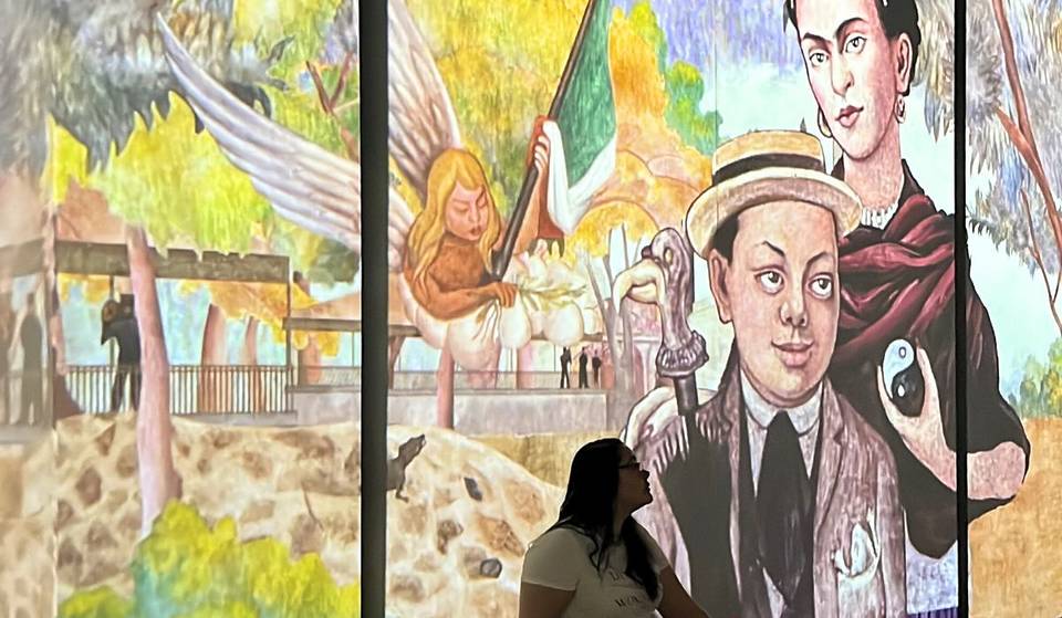 Diego Rivera y Frida Kahlo llegan a la Librería Porrúa en una expo llena de color