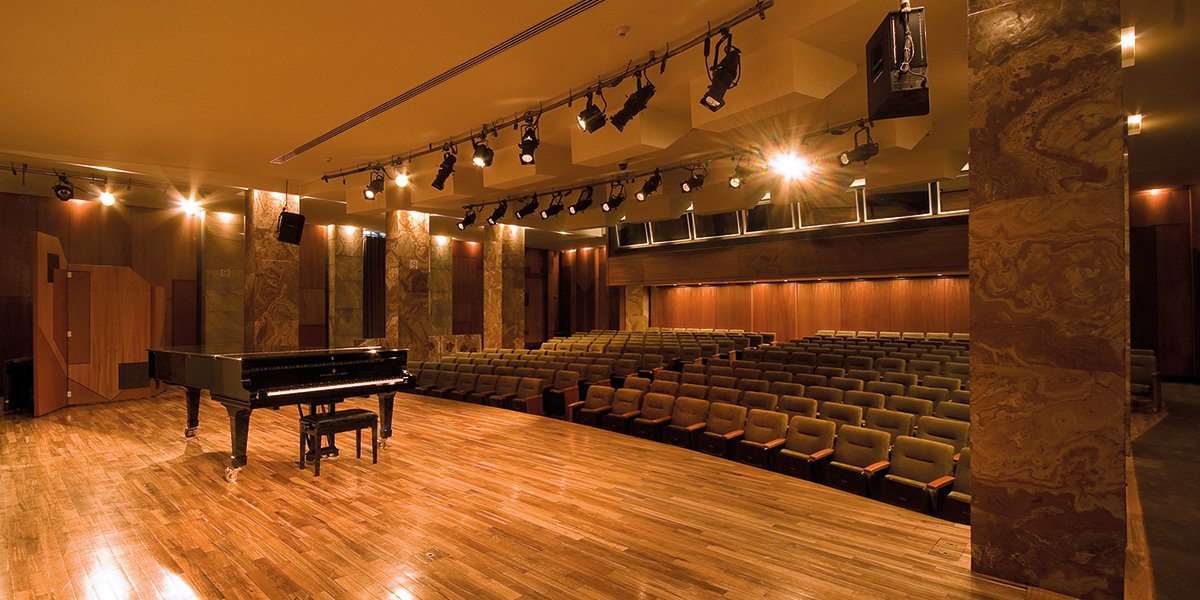 Plano general de la Sala Manuel M. Ponce del Palacio de Bellas Artes