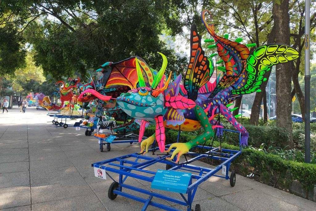 Alebrijes Exhibition in Paseo de la Reforma