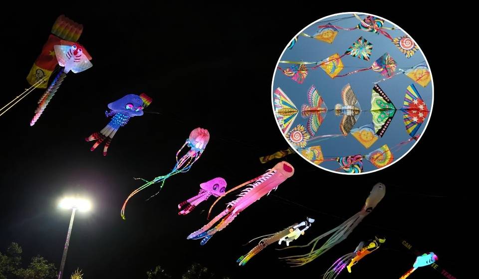 FREE illuminated kites festival: the sky will shine with monumental cantoya balloons, giant kites and more