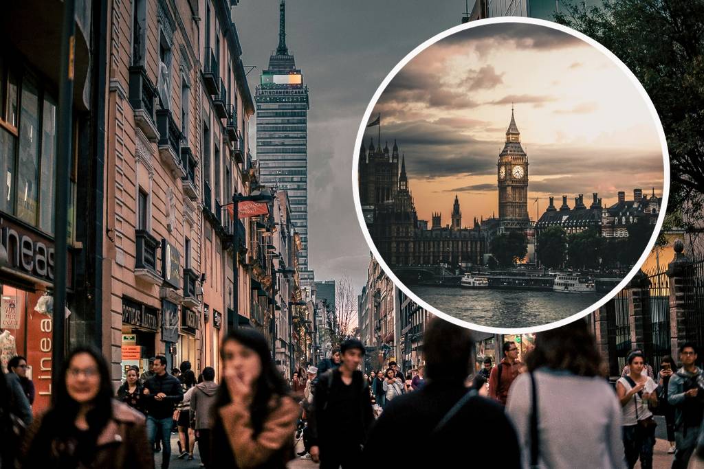 lluvias en CDMX VS Londres