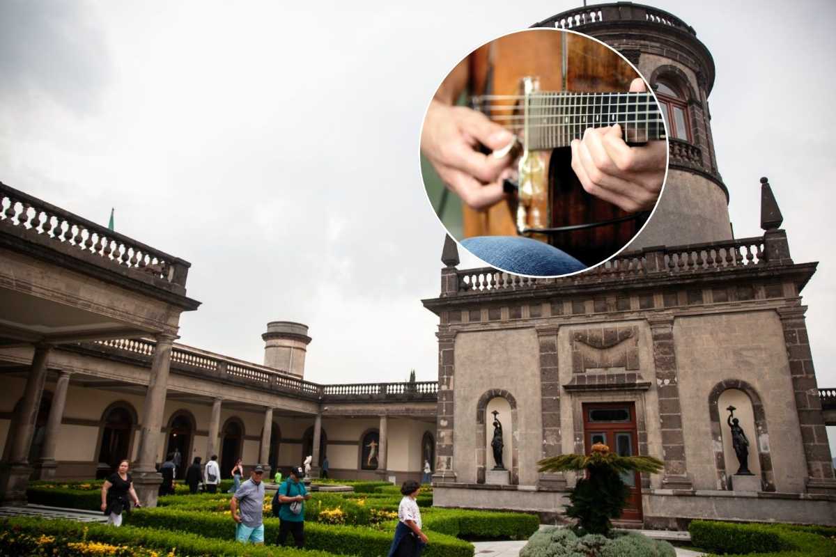 Concierto de guitarras en el Castillo de Chapultepec