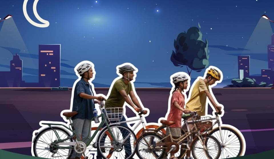 Noche mágica en Azcapotzalco: picnic bajo las estrellas y rodada en bici en el Parque Tezozómoc