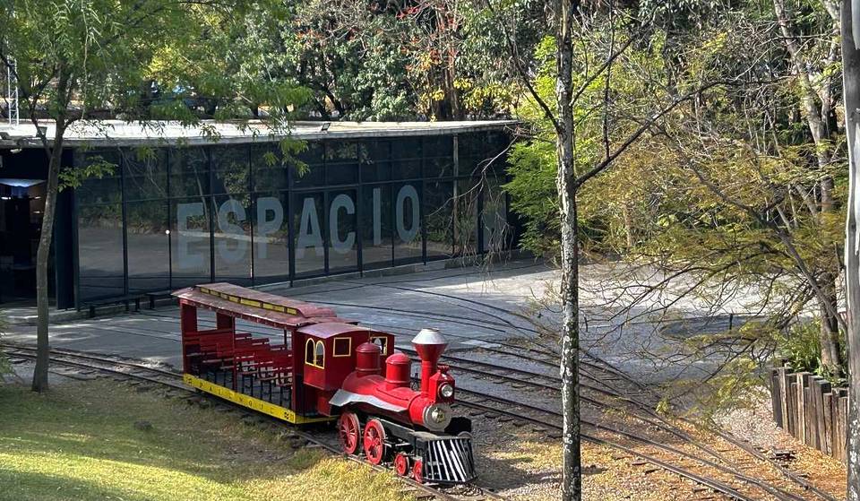 The former workshop of Chapultepec&#8217;s little train became a place of architecture and design