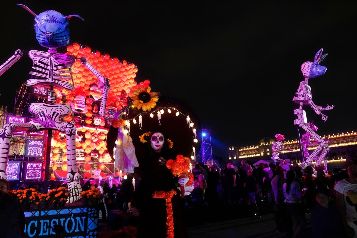 Ofrenda Día de Muertos 2025 Zócalo CDMX
