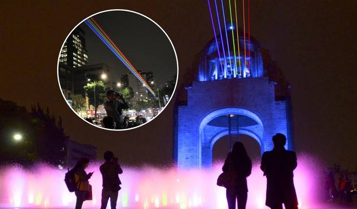 El Monumento a la Revolución lanzará luces arcoíris sobre CDMX por el Pride 2025: ¡se verá a lo largo de 60 km!