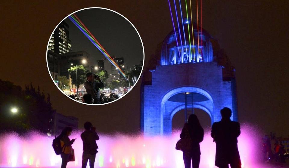 The Monument to the Revolution will launch rainbow lights over CDMX for Pride 2025: it will be seen along 60 km!