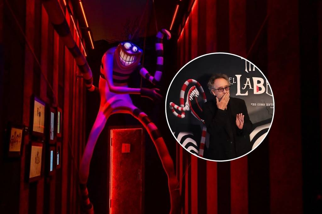 personaje que Tim Burton inventó en la prepa