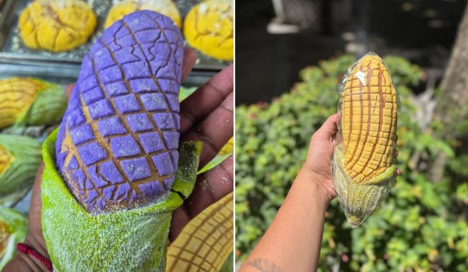 Concha en forma de elote por $30: esta famosa fondita de CDMX las vende en honor al maíz mexicano