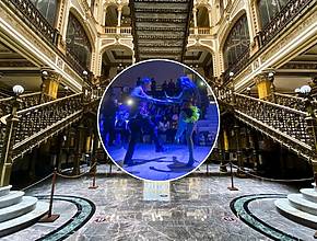 Baile sonidero en el Palacio Postal: cumbia, salsa y mujeres sonideras en la Noche de Museos de julio