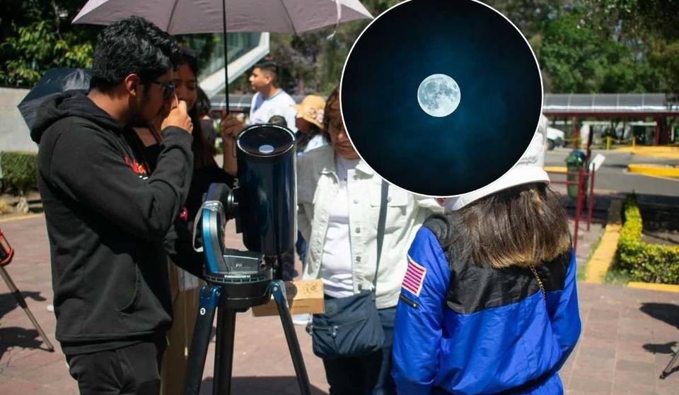 Observaciones con telescopio y más actividades gratis en este festival sobre la Luna en CDMX